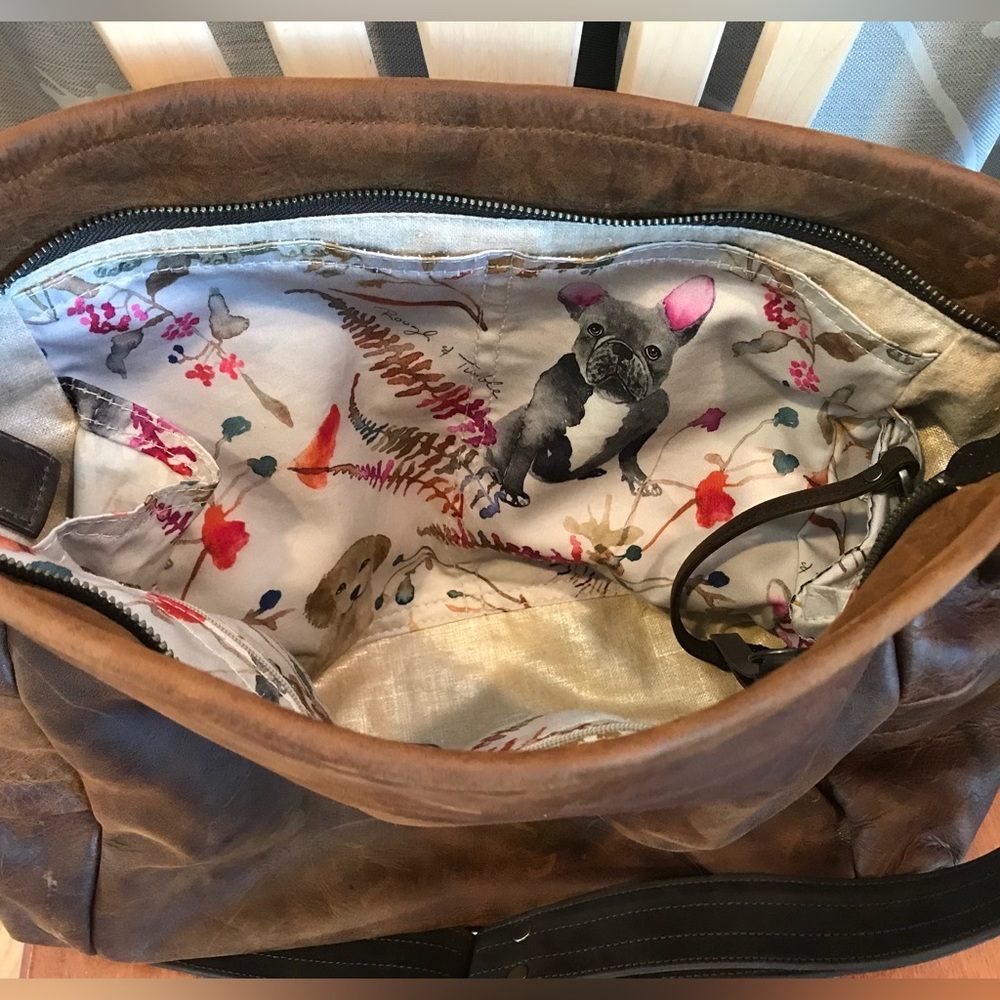 Rough and Tumble Rustic Pecan Pillow Bucket